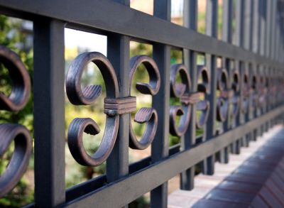 Wrought Iron Fences Are Low Maintenance!