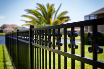 Wrought Iron Fences Offer Exceptional Durability!