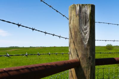 Clearly Define Your Boundaries With a Barbed Wire Fence!